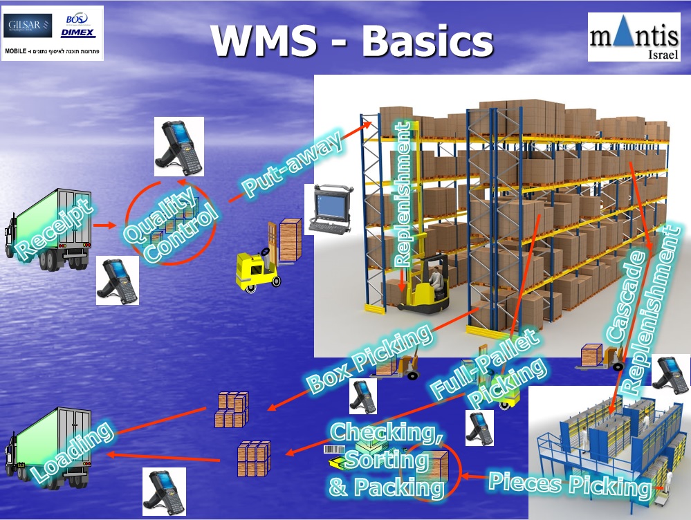 WMS תוכנה לניהול מחסן ממוחשב - דיימקס 