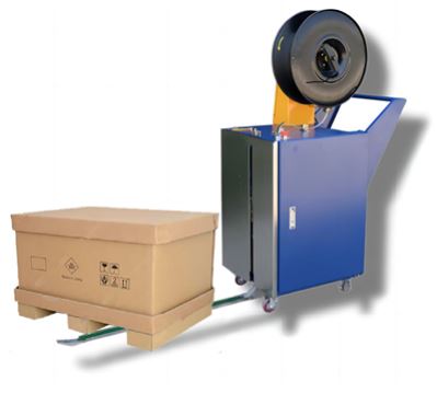 מכונת קשירה למשטחים ללוגיסטיקה וקו אריזה